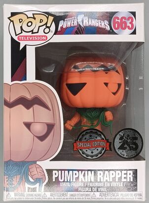 #663 Pumpkin Rapper - Power Rangers - BOX DAMAGE