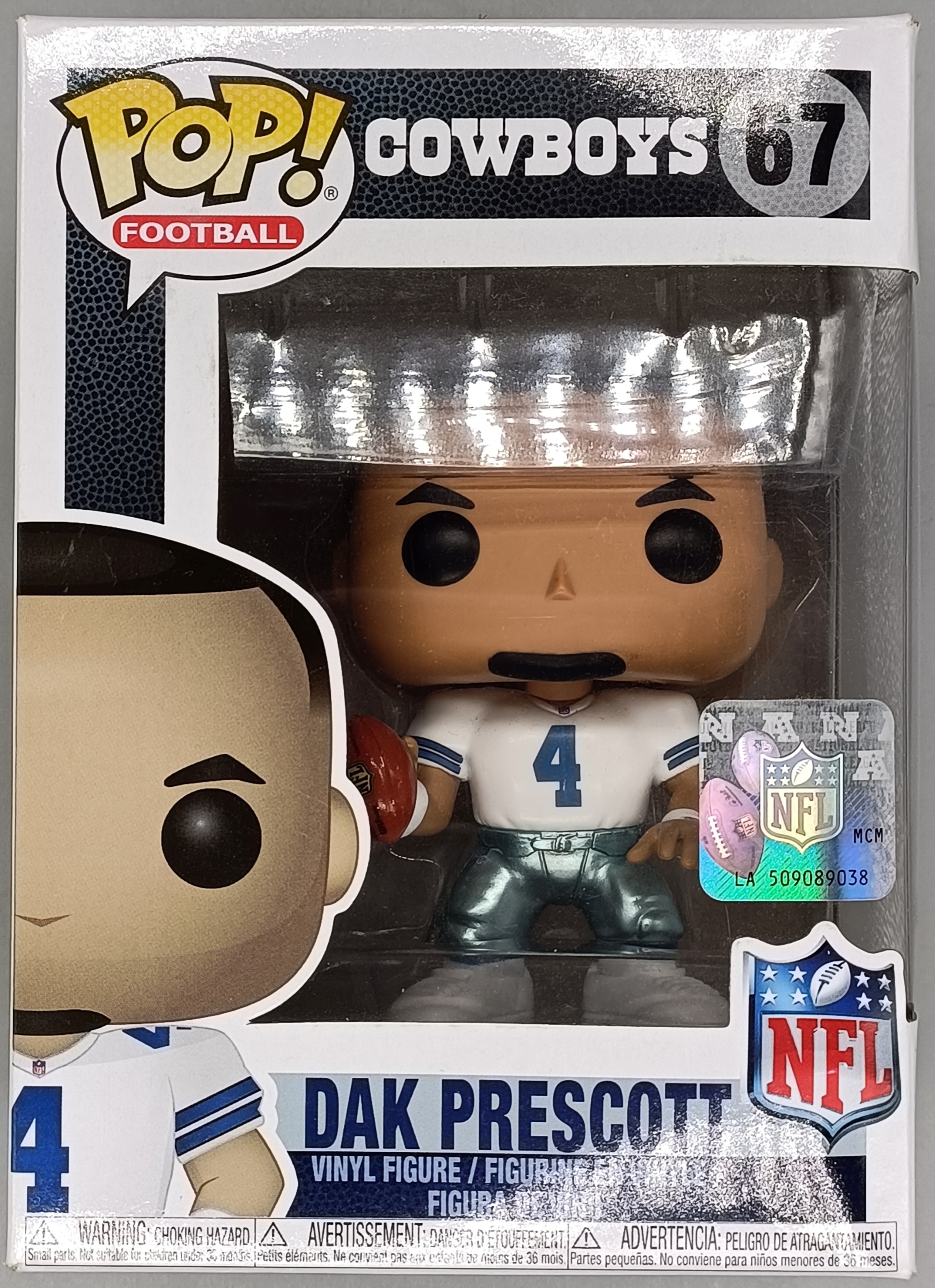 Funko Pop! Football Cowboys Dak Prescott Vinyl Figure #67 (In Stock) 