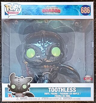 #686 Toothless - 10 Inch - How To Train Your Dragon 3