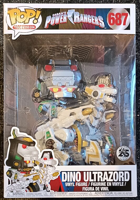 #687 Dino Ultrazord - 10 Inch - Power Rangers