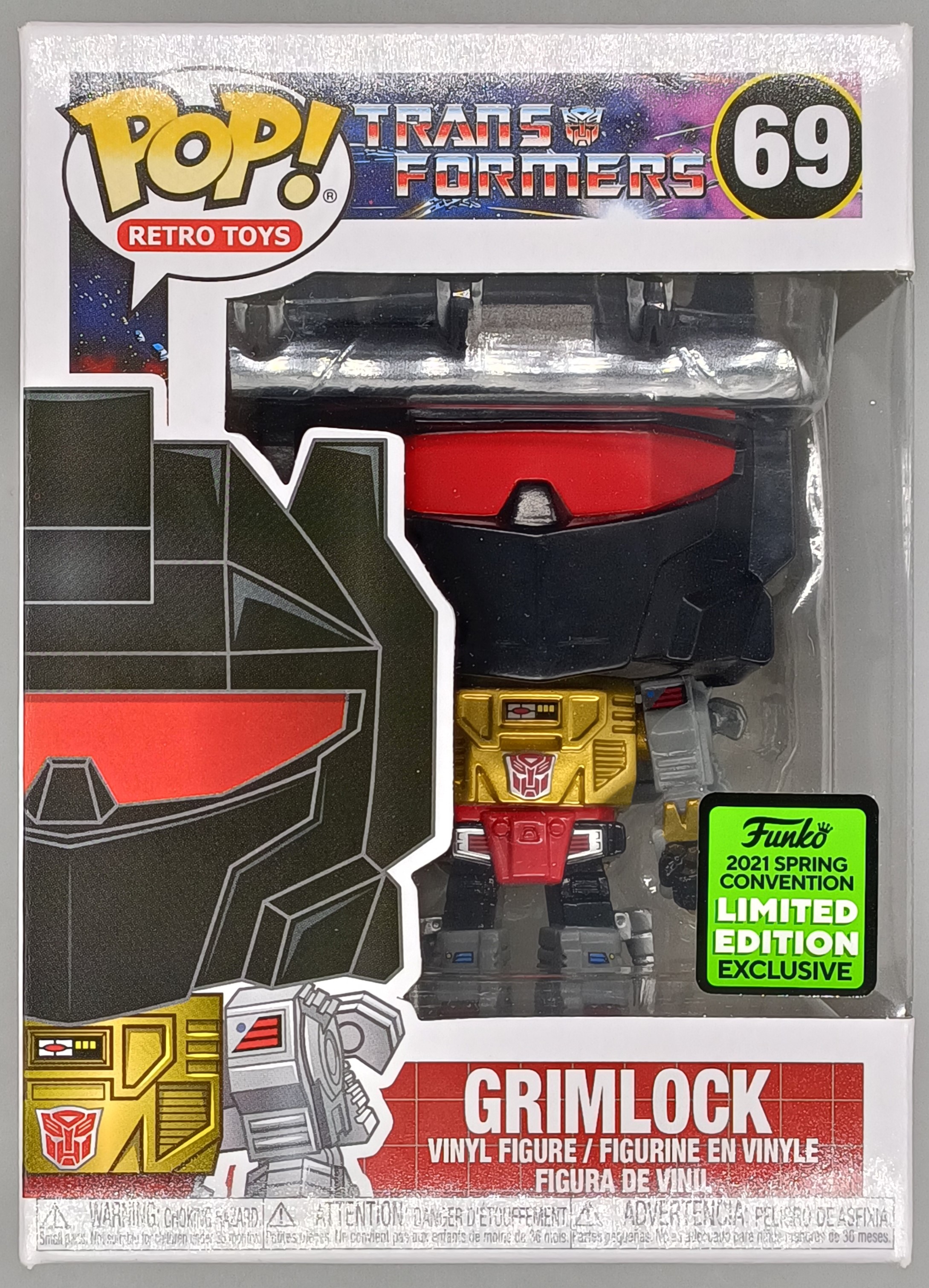 69 Grimlock - Transformers - 2021 Con – Funko Pops