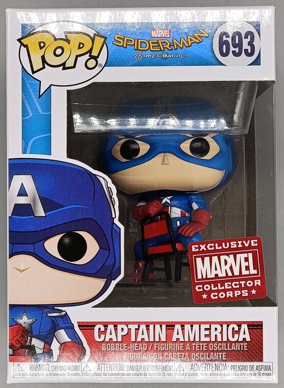 #693 Captain America (Detention) - Marvel Spider-Man: Homeco