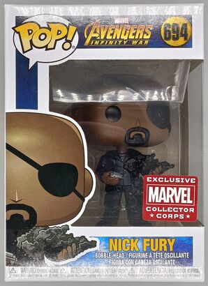 #694 Nick Fury (Snapped) Marvel Avengers Infinity War MCC