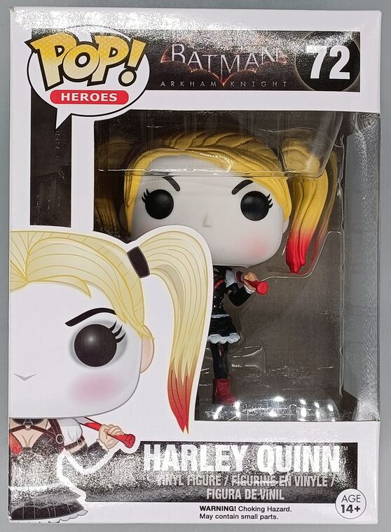 #72 Harley Quinn - DC Batman Arkham Knight - BOX DAMAGE