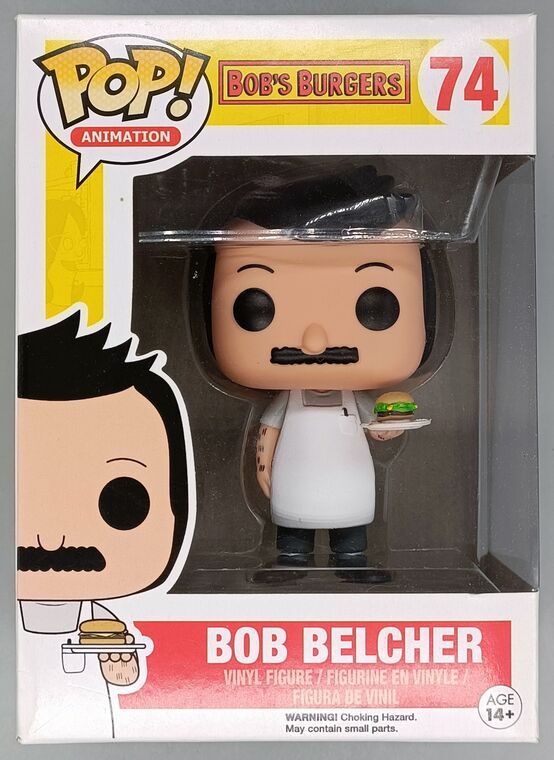 #74 Bob Belcher - Bobs Burgers - BOX DAMAGE