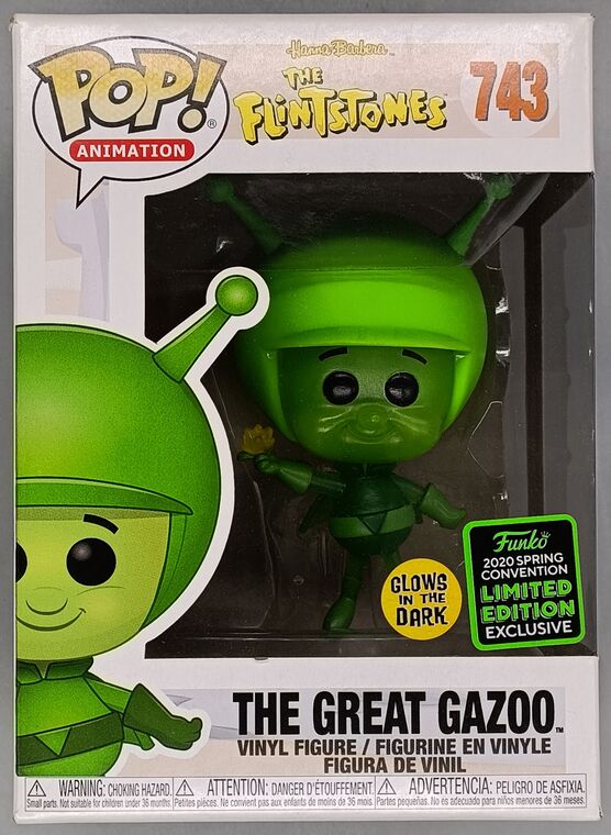 #743 The Great Gazoo - Glow - The Flintstones - 2020 Con