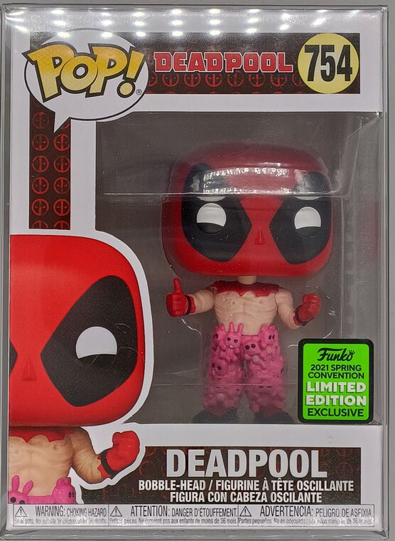 #754 Deadpool (w/ Teddy Pants) - Marvel - 2021 Con