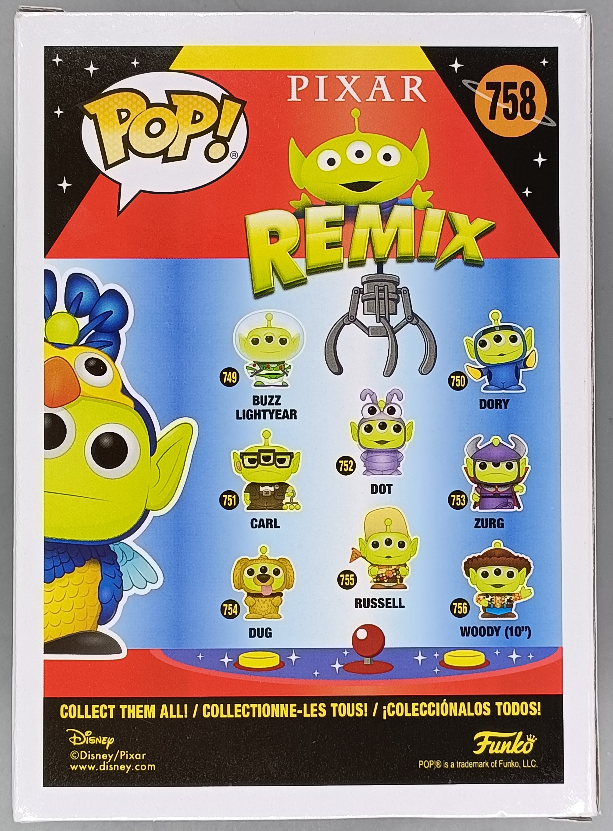 Alien Remix - Kevin - figurine POP 758 POP! Disney