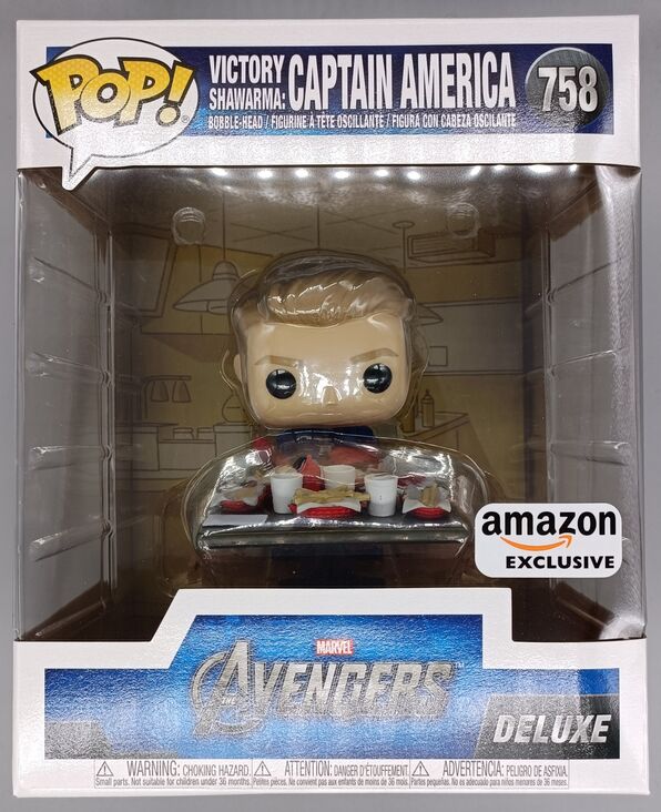 #758 Victory Shawarma Captain America - Deluxe - Marvel Aven