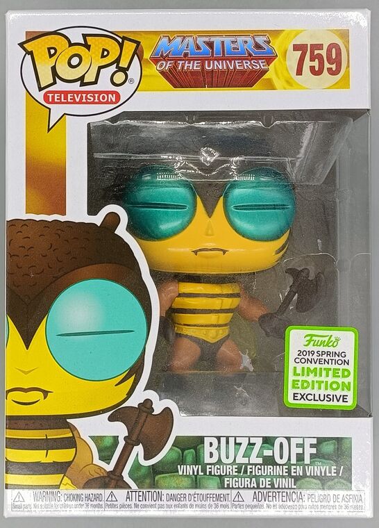 #759 Buzz-Off - Masters Of The Universe - 2019 Co BOX DAMAGE