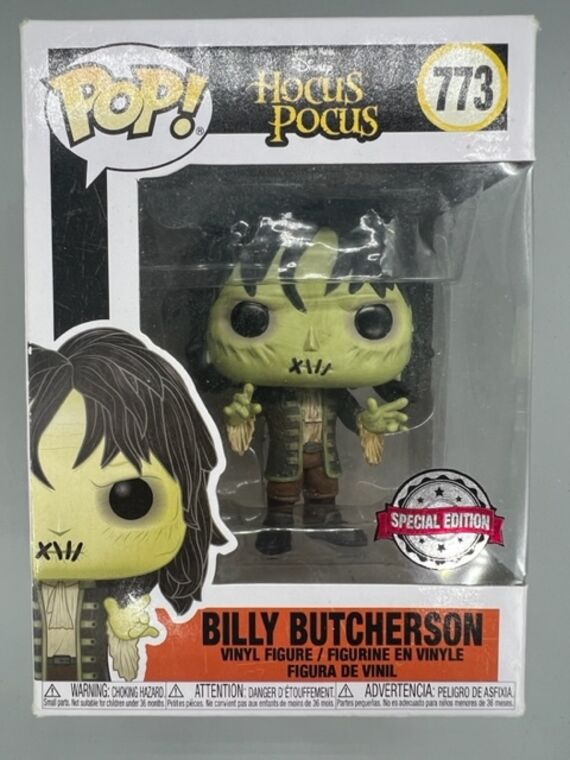 #773 Billy Butcherson - Disney Hocus Pocus - BOX DAMAGE