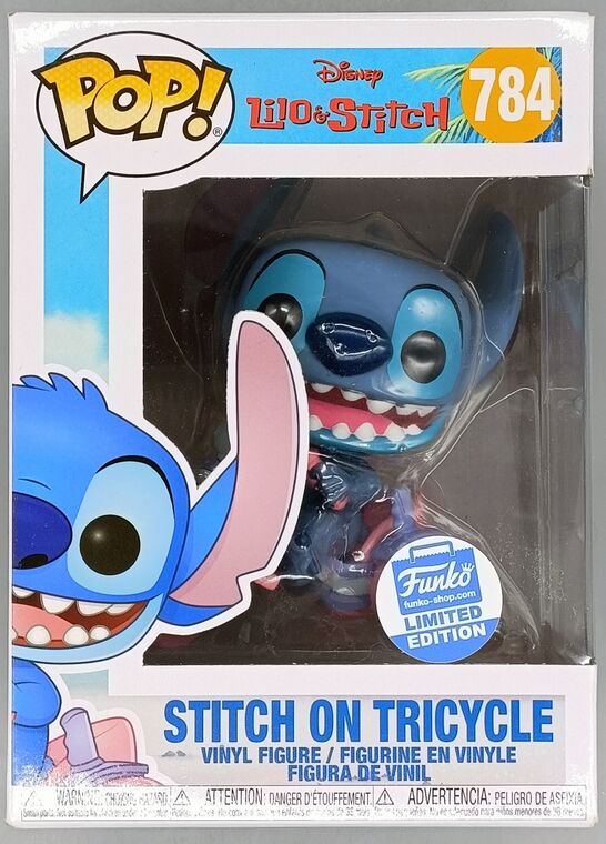 #784 Stitch on Tricycle - Disney Lilo & Stitch