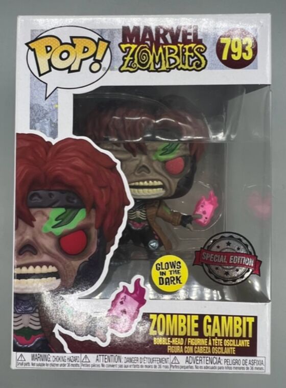 #793 Zombie Gambit - Glow - Marvel