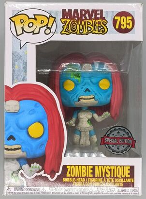 #795 Zombie Mystique - Marvel Zombies - BOX DAMAGE