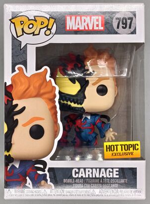 #797 Carnage (Transforming) - Marvel - BOX DAMAGE