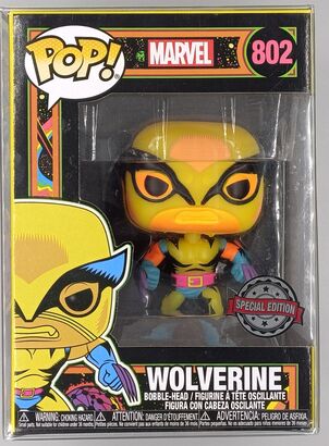 #802 Wolverine (Blacklight) - Marvel X-Men