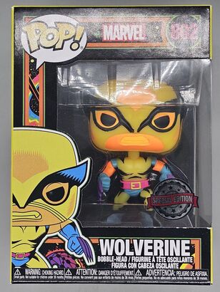 #802 Wolverine (Blacklight) - Marvel X-Men - BOX DAMAGE