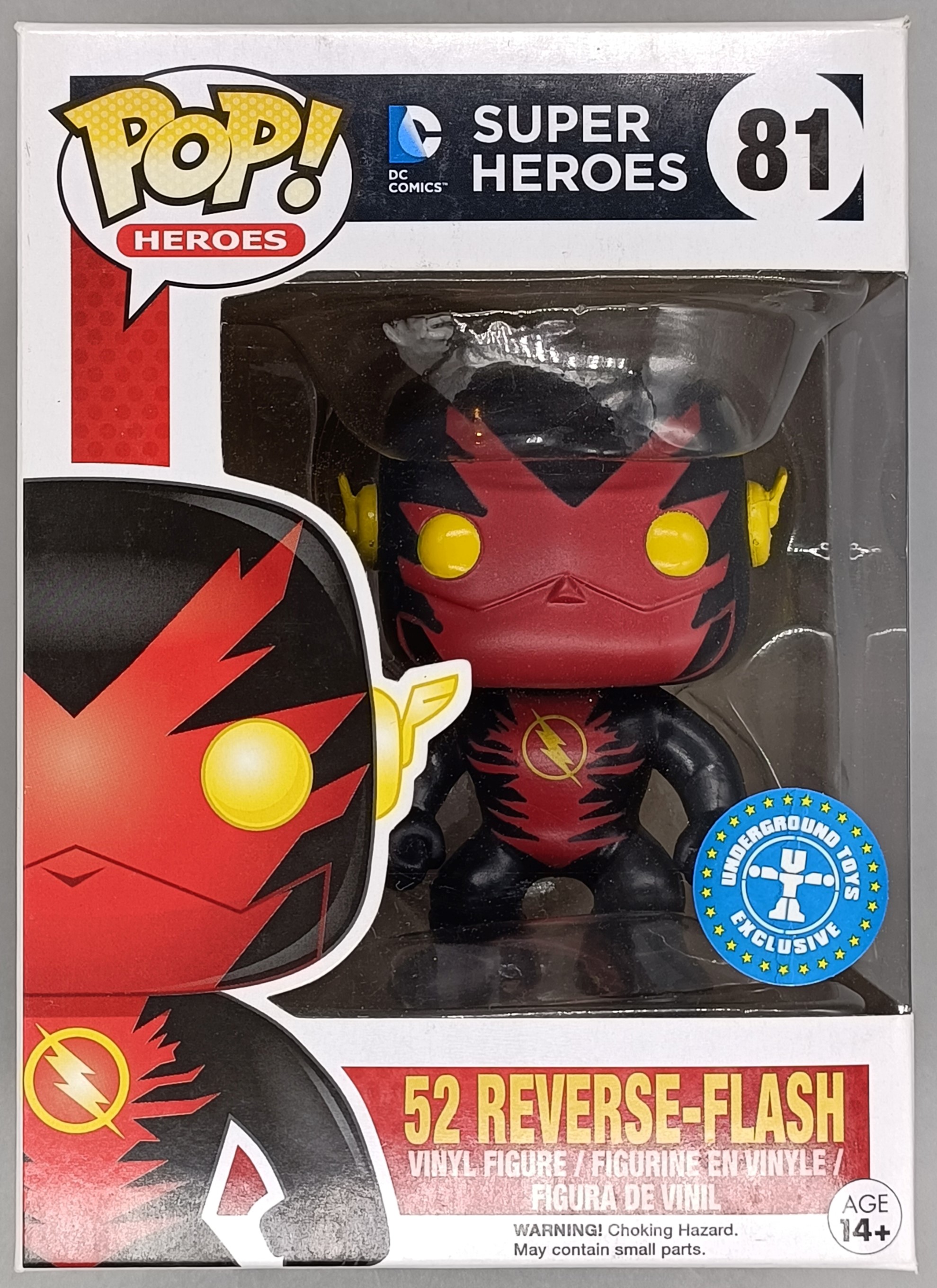 81 ReverseFlash (New 52) - DC Super Heroes - BOX DAMAGE – Funko Pops