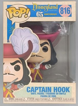 #816 Captain Hook (Anniversary) - Disney Peter Pan DAMAGED