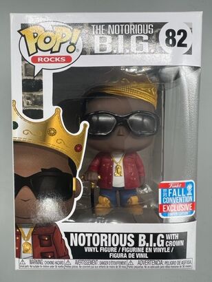 #82 Notorious B.I.G. (with Crown, Red Jacket) - 2018 Con