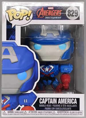 #829 Captain America - Marvel Mech - BOX DAMAGE