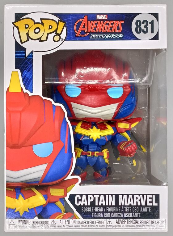 #831 Captain Marvel - Marvel Mech Strike