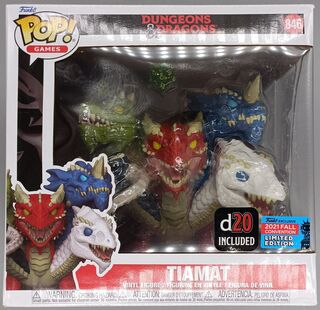 #846 Tiamat (with D20) 6 Inch - Dungeon & Dragons