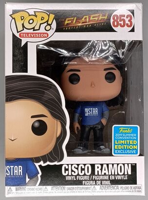 #853 Cisco Ramon - The Flash - 2019 Con - BOX DAMAGE