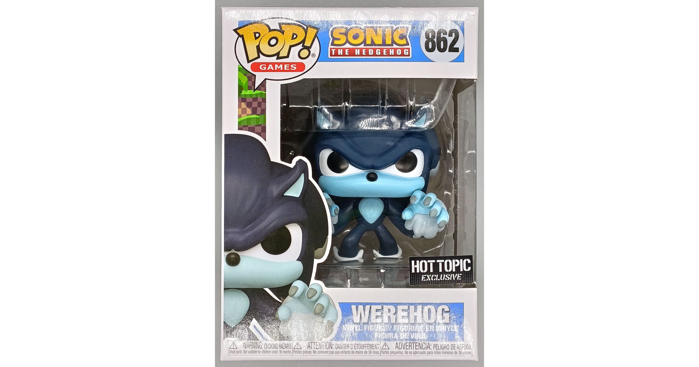 Funko Pop! Games: Sonic - Werehog 862 Special Edition - Funko