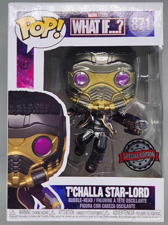 #871 T'Challa Star-Lord Metallic - Marvel What If...?