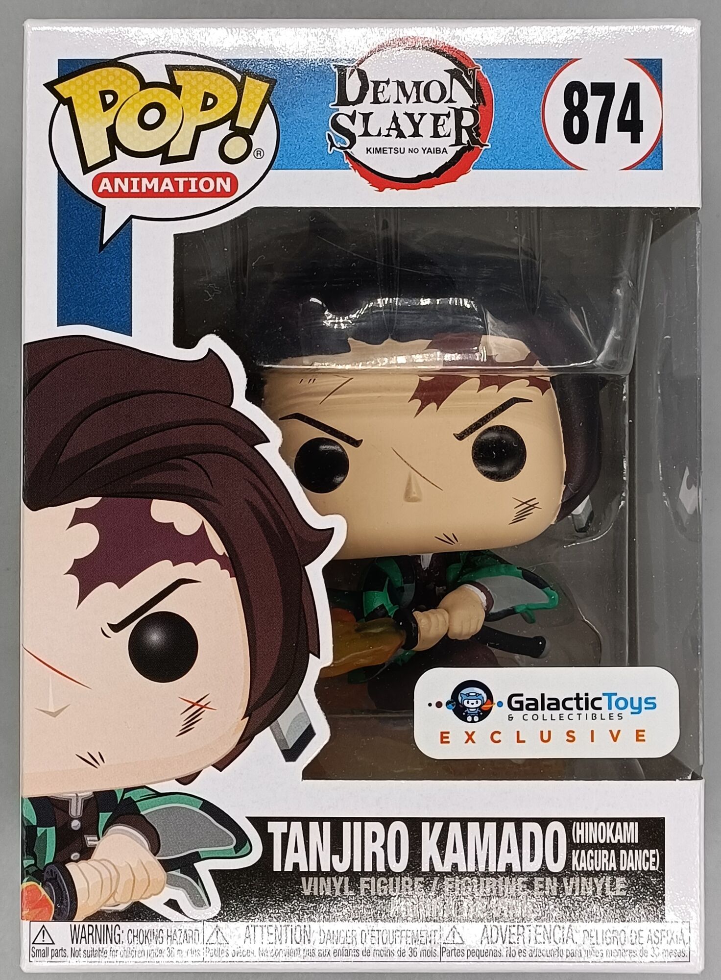 #874 Tanjiro Kamado (Hinokami Kagura Dance) Demon Slayer – Funko Pops