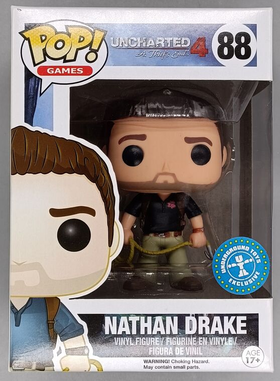 #88 Nathan Drake (Naughty Dog Logo) Uncharted 5,000pc LE