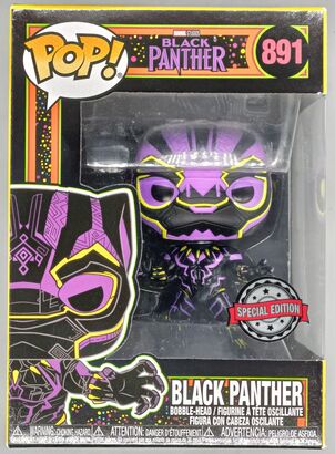 #891 Black Panther (Blacklight) - Marvel - BOX DAMAGE