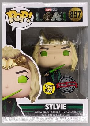 #897 Sylvie - Glow - Marvel - Loki - BOX DAMAGE