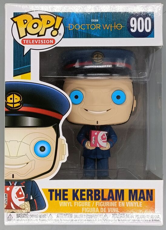 #900 The Kerblam Man - Doctor Who - BOX DAMAGE