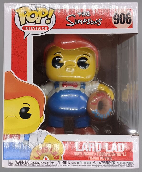 #906 Lard Lad - 6 Inch - The Simpsons