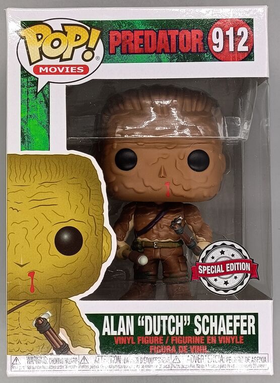 #912 Alan Dutch Schaefer - Predator - BOX DAMAGE