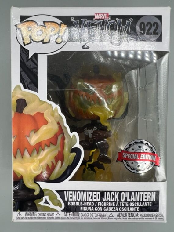 #922 Venomized Jack O'Lantern - Marvel Venom - BOX DAMAGE