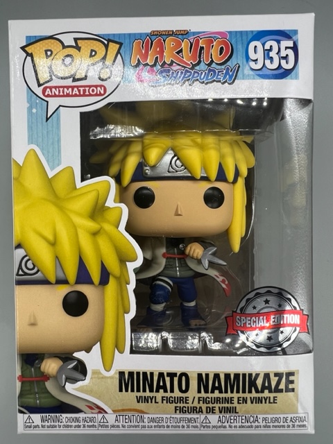 Funko Pop Naruto Shippuden Minato Namikaze 935 Rasengan Top