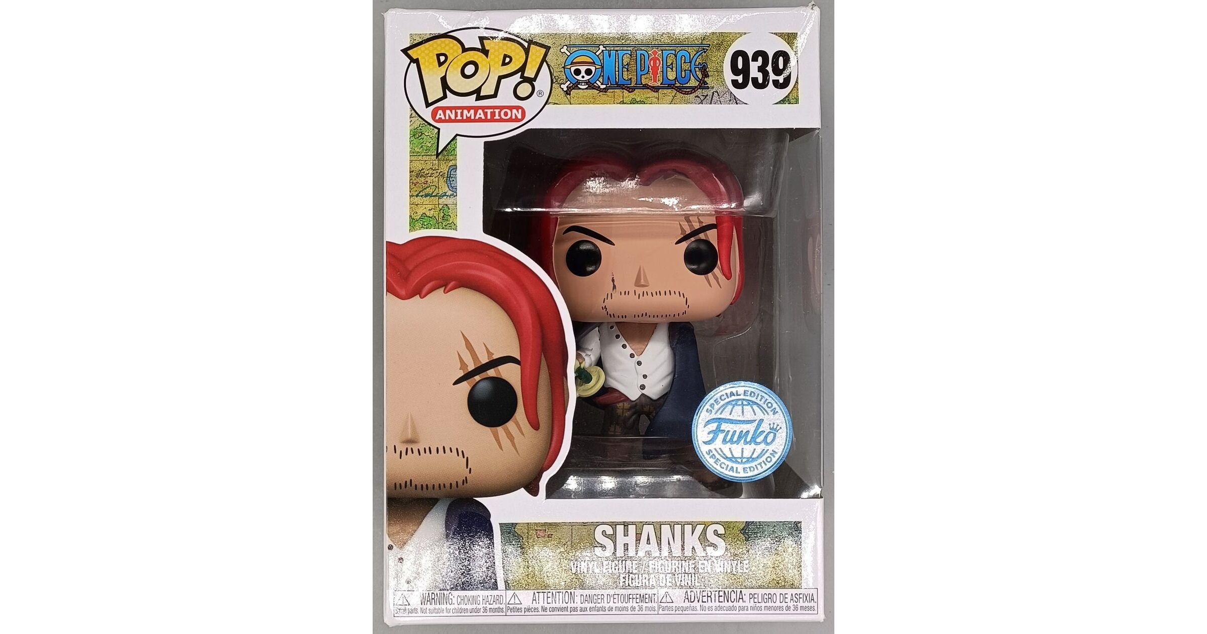 Funko Pop! Animation One Piece Shanks Speical Edition Figure #939