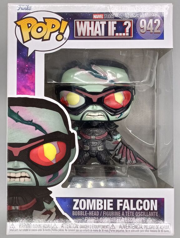 #942 Zombie Falcon - Marvel What if...? - BOX DAMAGE