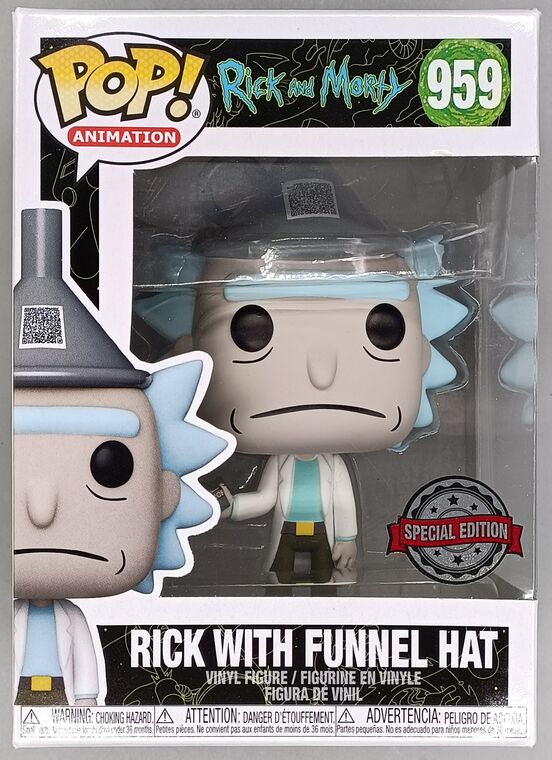 #959 Rick (with Funnel Hat) - Rick and Morty
