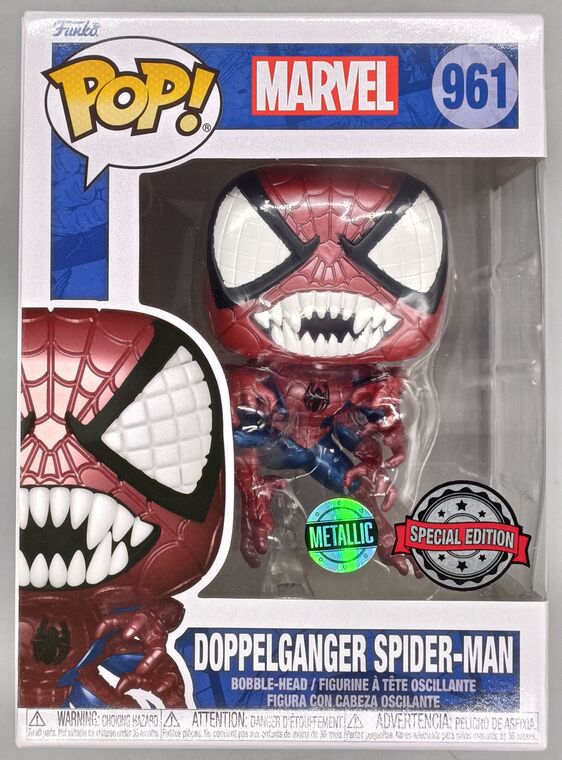 #961 Doppelganger SpiderMan Metallic - Marvel