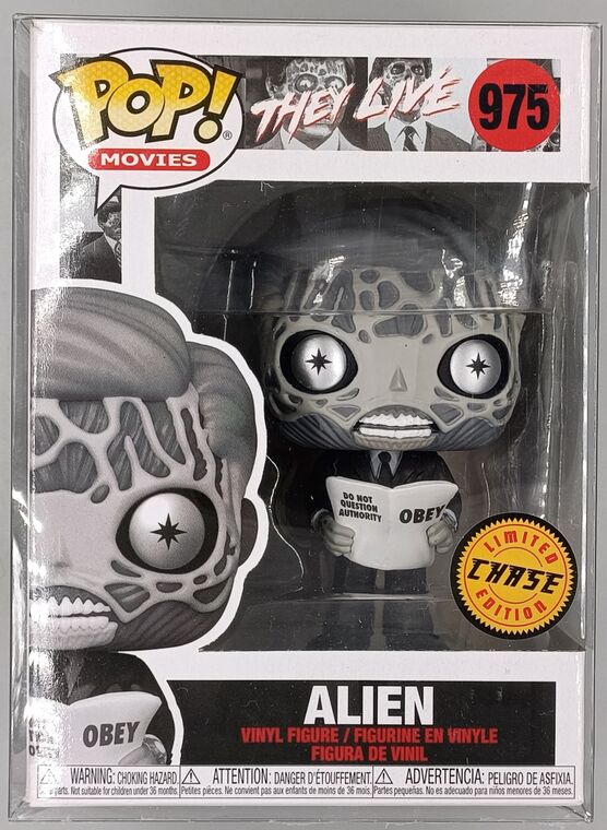 #975 Alien - B&W Chase Edition - They Live