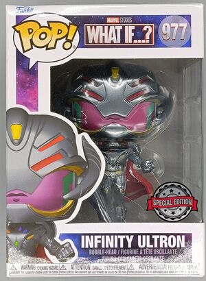 #977 Infinity Ultron (w/ Weapon) Marvel What if...?  DAMAGE