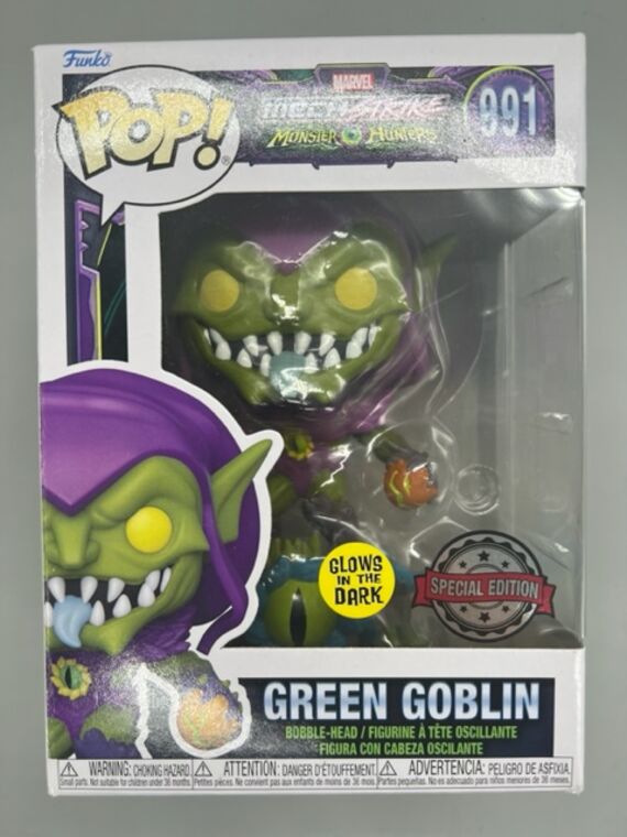 #991 Green Goblin Glow - Marvel Monster Hunters Mech Strike