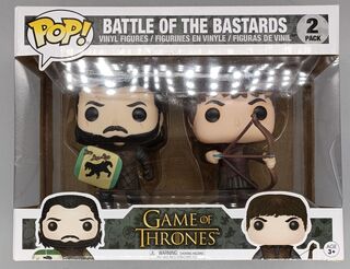 [2 Pack] Battle of the Bastards - Game of Thrones BOX DAMAGE