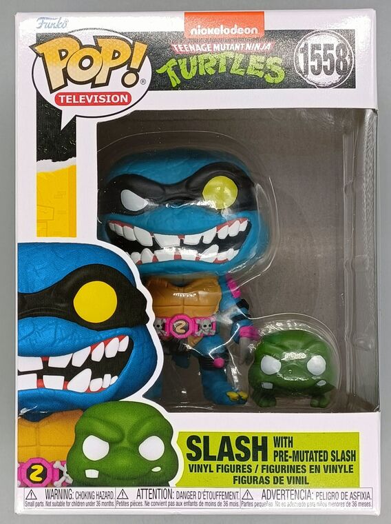 #1558 Slash & Pre-Mutated Slash Teenage Mutant Ninja Turtles