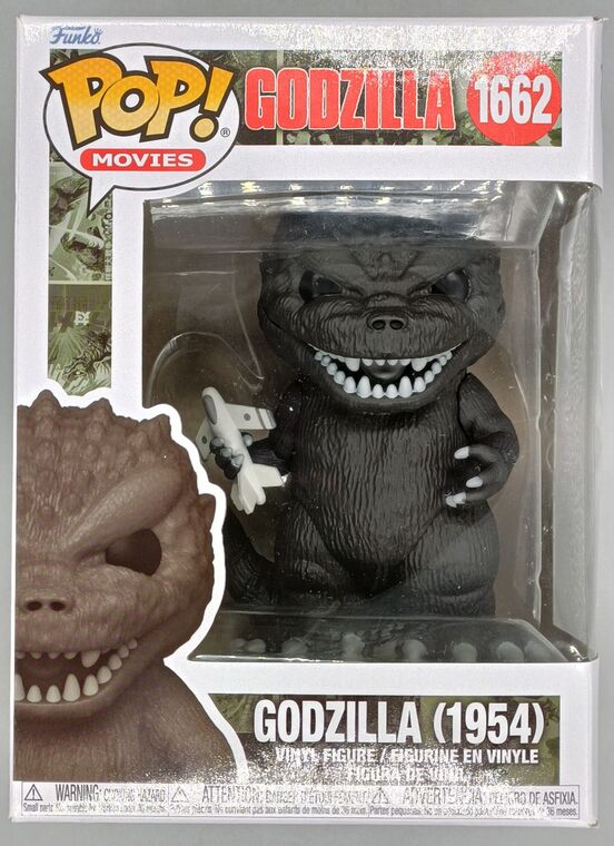 #1662 Godzilla 1954 - Godzilla 70th Anniversary - BOX DAMAGE