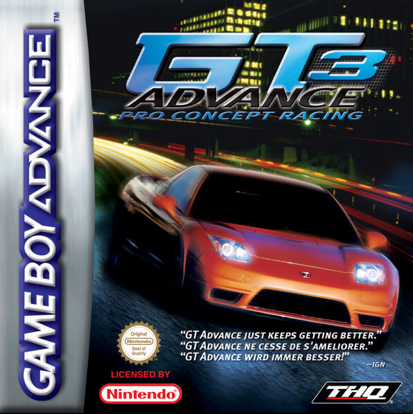 GT Advance 3: Pro Concept Racing